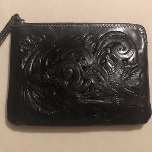 Patricia Nash Italian Leather Wristlet